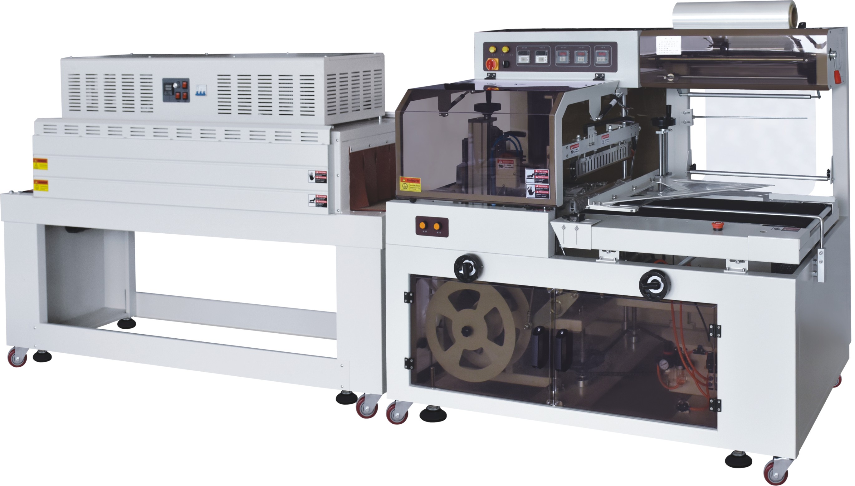 熱收縮膜包裝機，封口機  ,封箱機, 打包機 ,熱收縮膜定制, 全自動包裝機